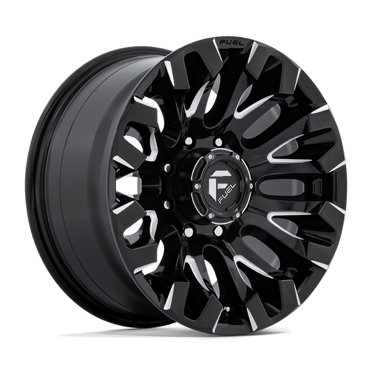 Fuel D828 QUAKE GLOSS BLACK MILLED