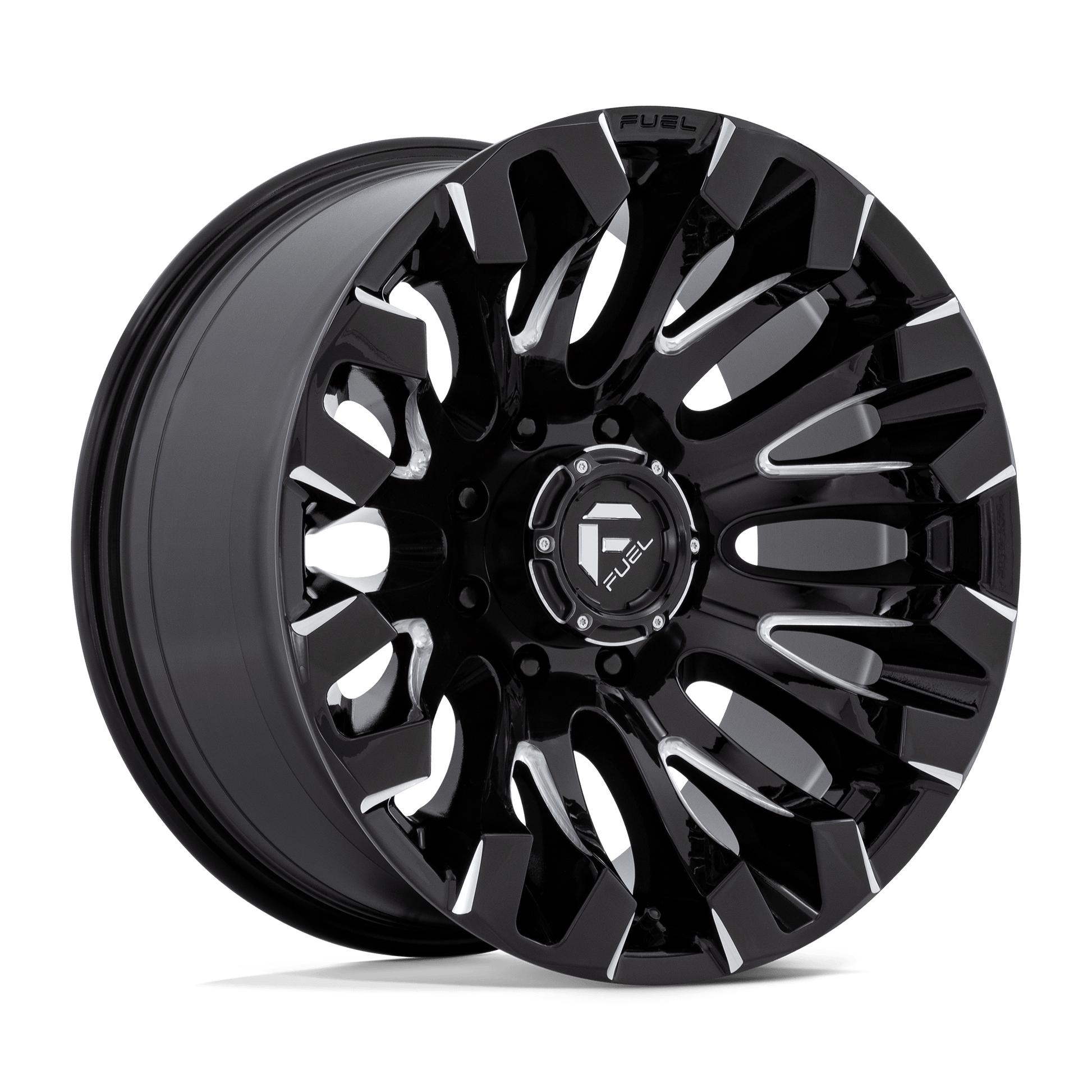 Fuel D828 QUAKE GLOSS BLACK MILLED