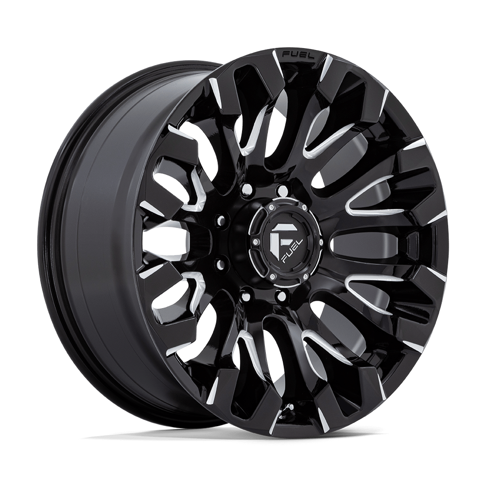 Fuel D828 QUAKE GLOSS BLACK MILLED