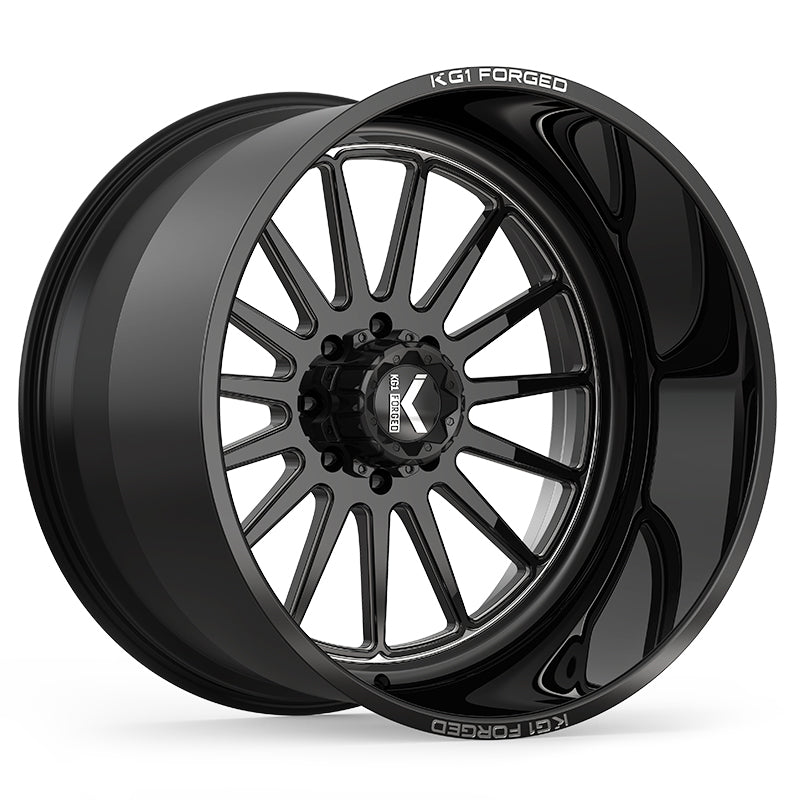 KG1 VEGAS-D CUSTOM WHEEL GLOSS BLACK