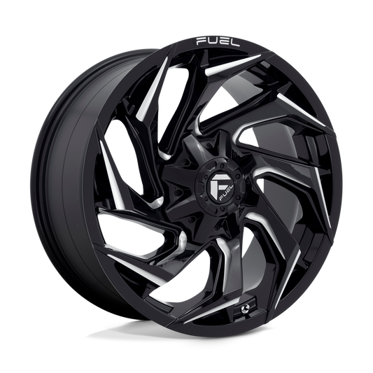 Fuel D753 REACTION GLOSS BLACK MILLED