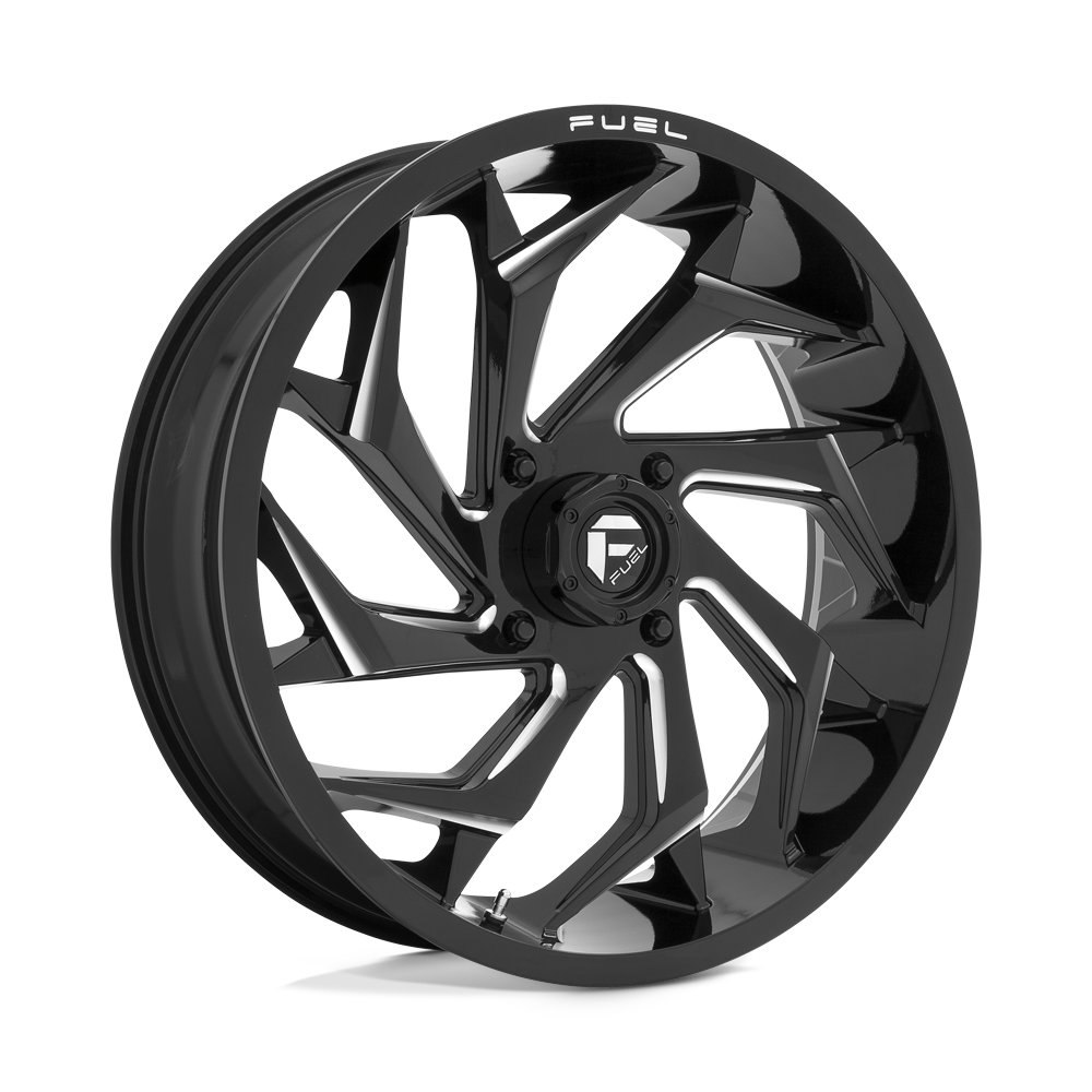 Fuel UTV D753 REACTION GLOSS BLACK MILLED