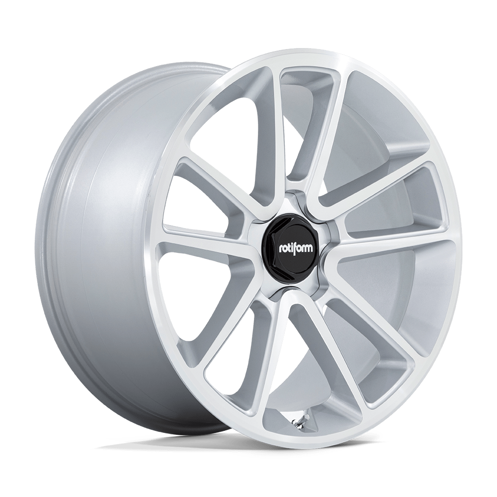 Rotiform R192 BTL GLOSS SILVER WITH MACHINED FACE
