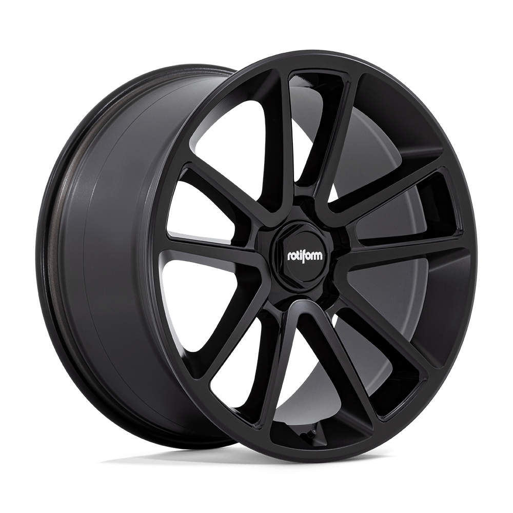 Rotiform R194 BTL MATTE BLACK WITH BLACK CAP AND INSIDE SPOKE DETAILS