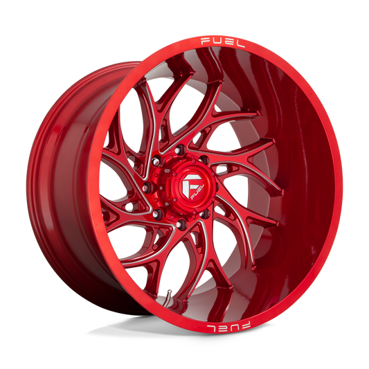 Fuel D742 RUNNER CANDY RED MILLED