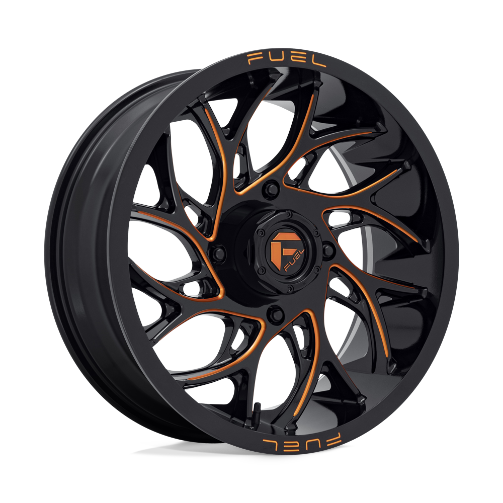 Fuel UTV D780 RUNNER UTV GLOSS BLACK MILLED ORANGE