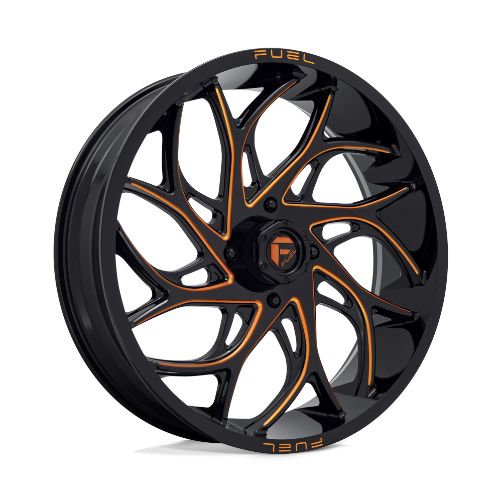 Fuel UTV D780 RUNNER UTV GLOSS BLACK MILLED ORANGE