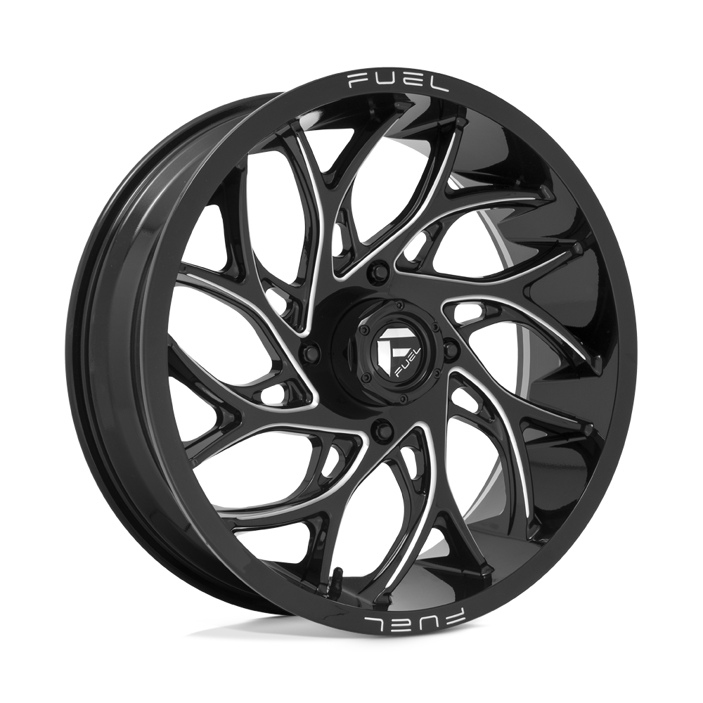 Fuel UTV D741 RUNNER GLOSS BLACK MILLED