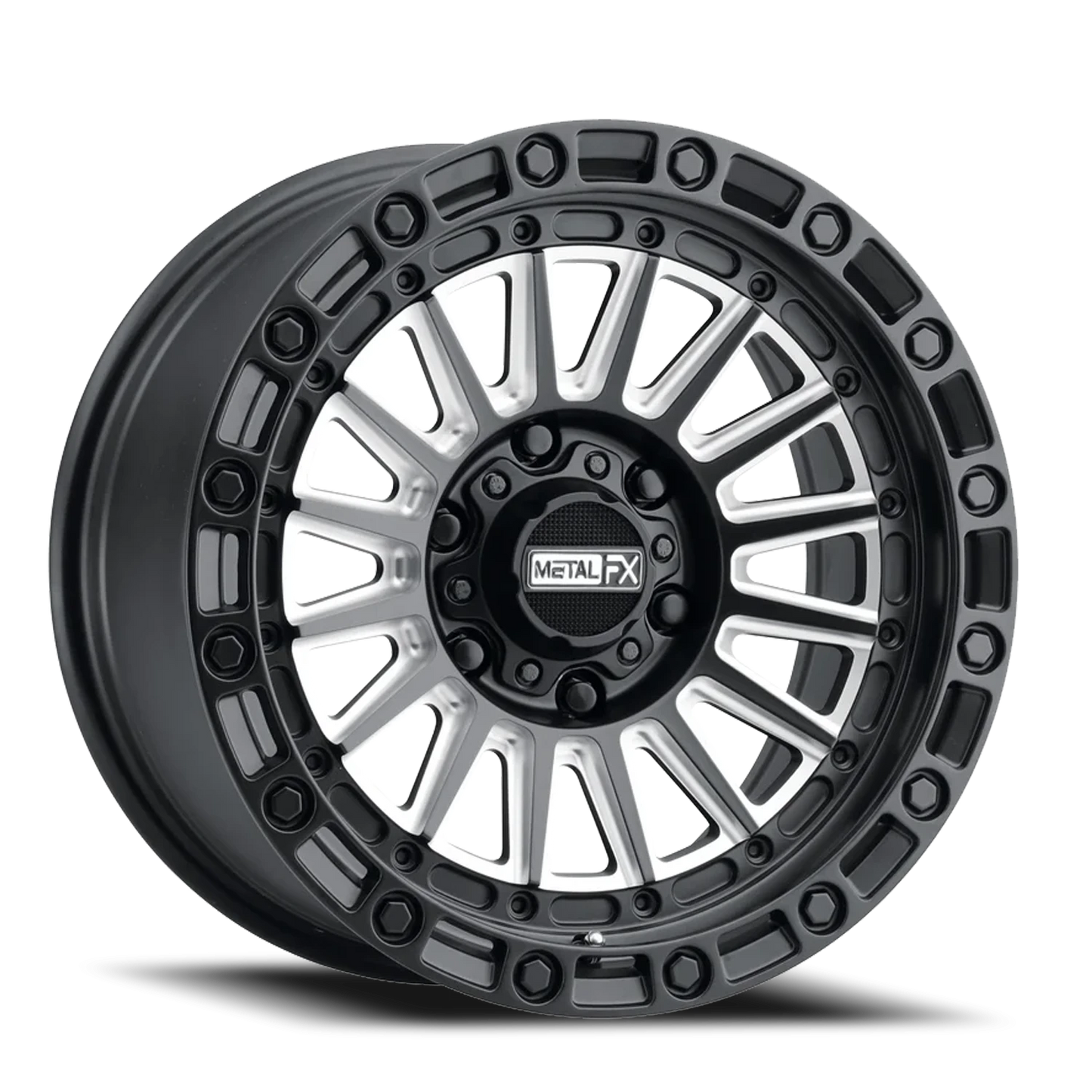 Metal-FX Rogue Truck Wheel Black