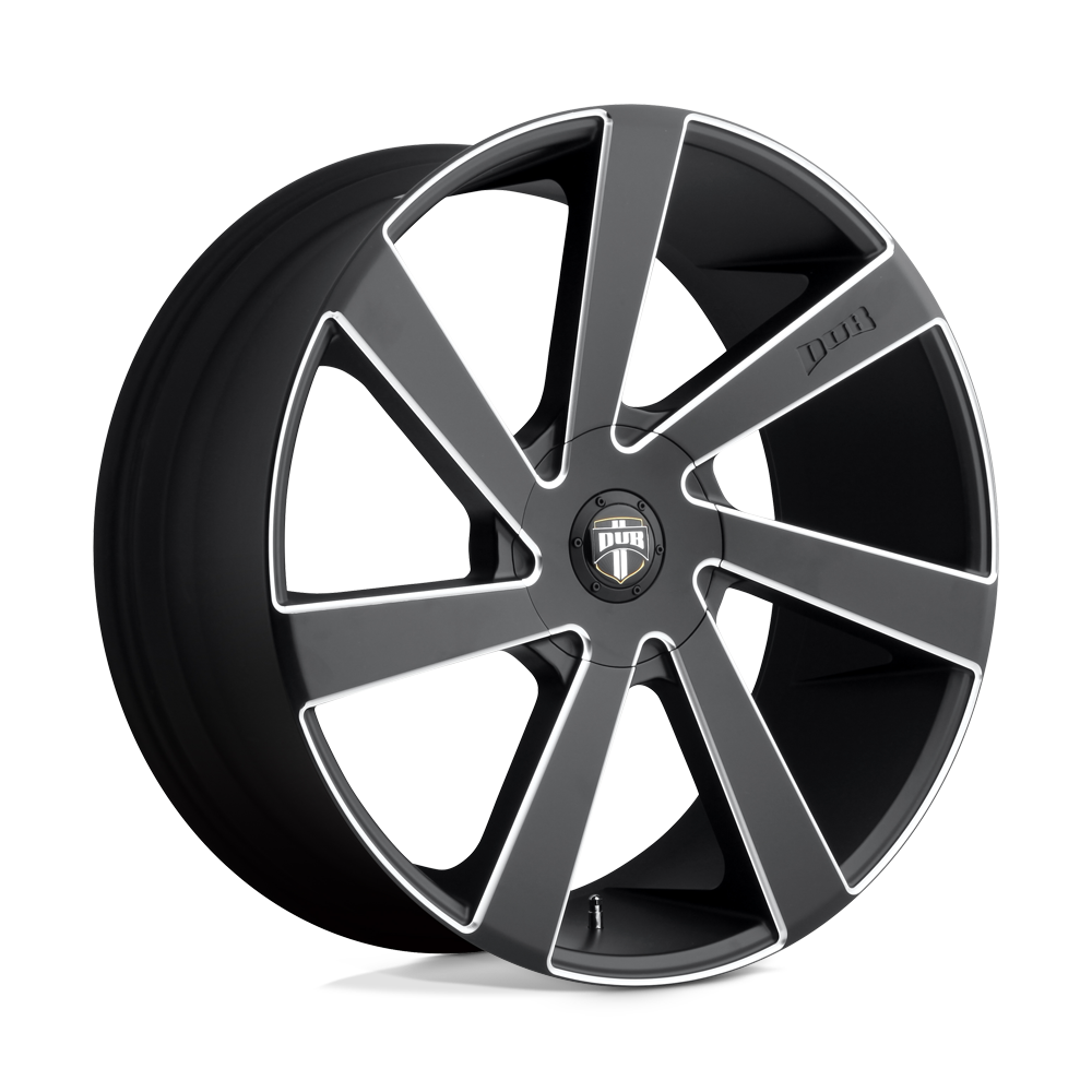 DUB 1PC S133 DIRECTA MATTE BLACK MILLED