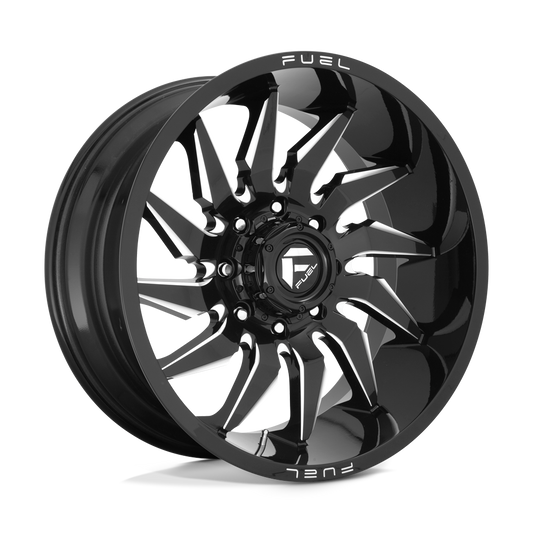 Fuel D744 SABER GLOSS BLACK MILLED