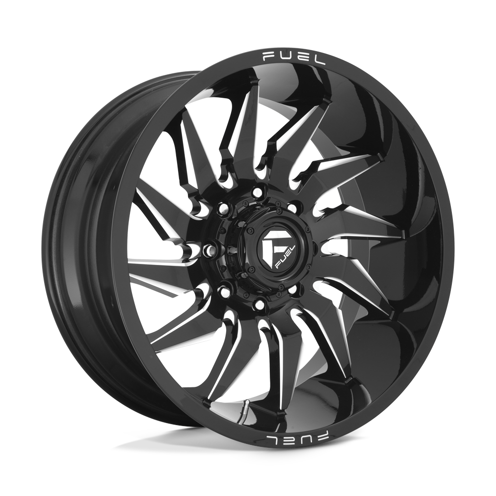 Fuel D744 SABER GLOSS BLACK MILLED