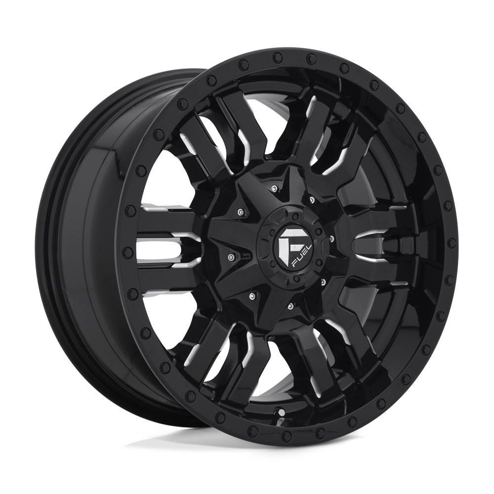 Fuel D595 SLEDGE GLOSS BLACK MILLED
