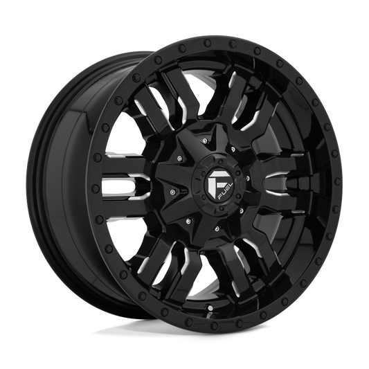 Fuel D595 SLEDGE GLOSS BLACK MILLED