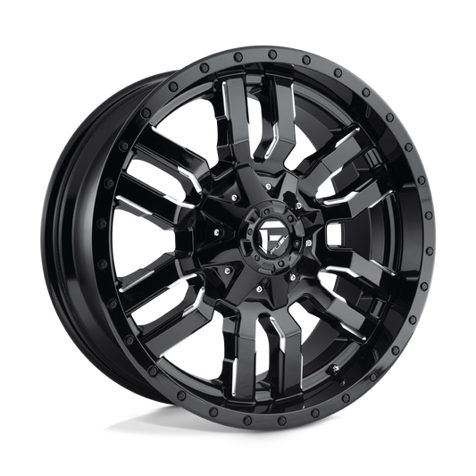 Fuel D595 SLEDGE GLOSS BLACK MILLED