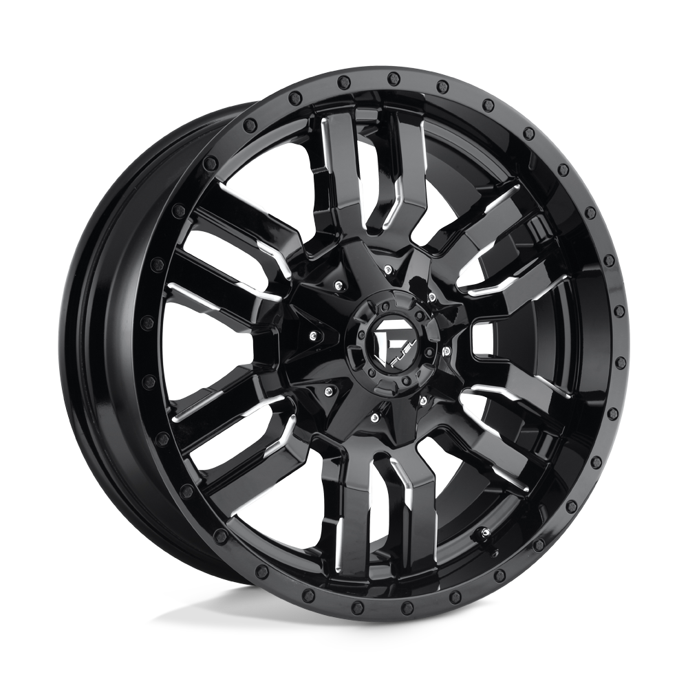 Fuel D595 SLEDGE GLOSS BLACK MILLED