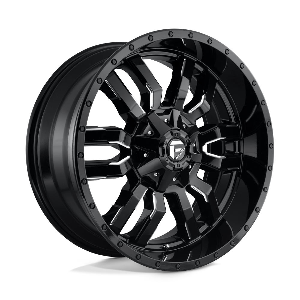 Fuel D595 SLEDGE GLOSS BLACK MILLED