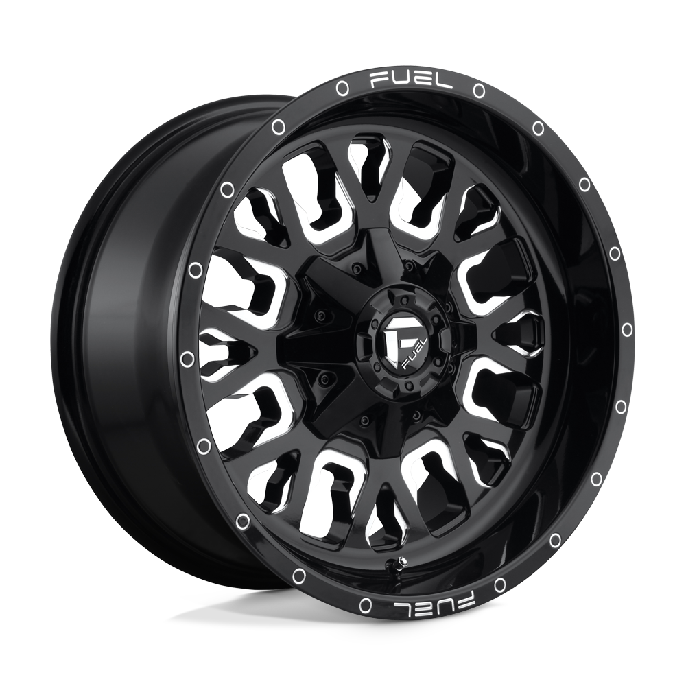 Fuel D611 STROKE GLOSS BLACK MILLED