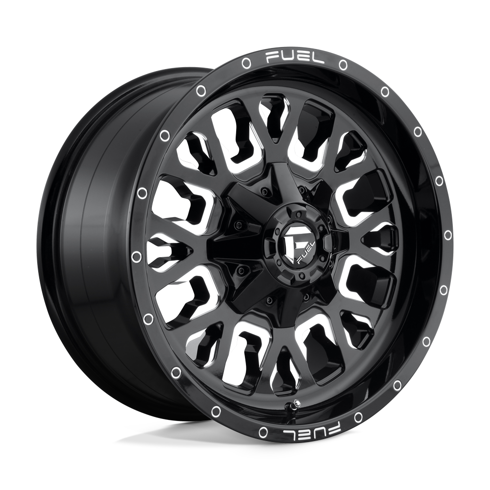 Fuel D611 STROKE GLOSS BLACK MILLED