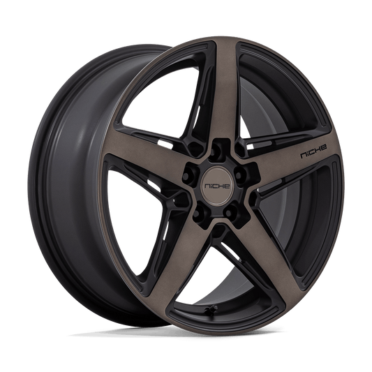 Niche 1PC M271 TERAMO MATTE BLACK WITH DOUBLE DARK TINT FACE