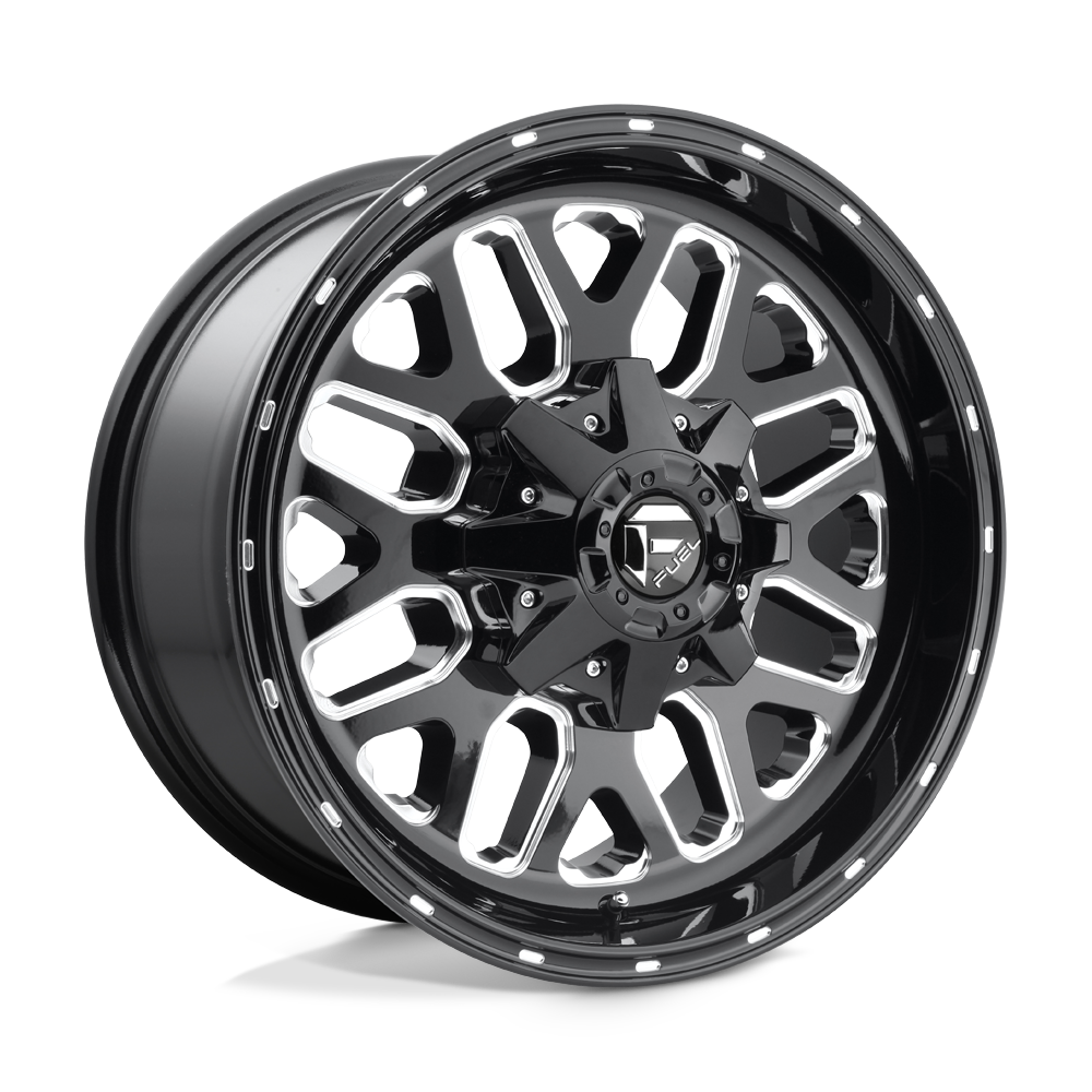 Fuel D588 TITAN GLOSS BLACK MILLED