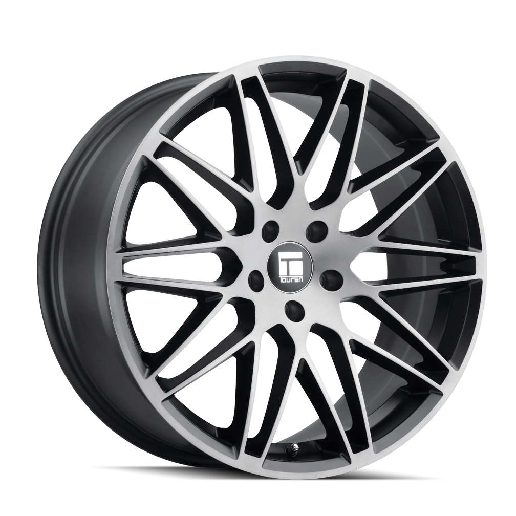 TOUREN TR75 MATTE BLACK BRUSHED WITH DARK