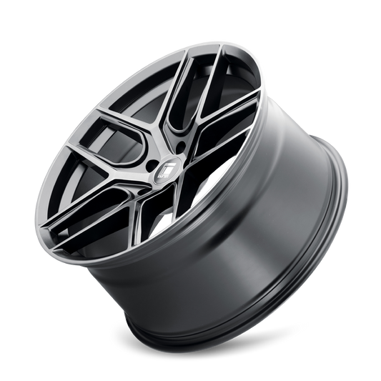 TOUREN TR79 MATTE BLACK BRUSHED WITH DARK