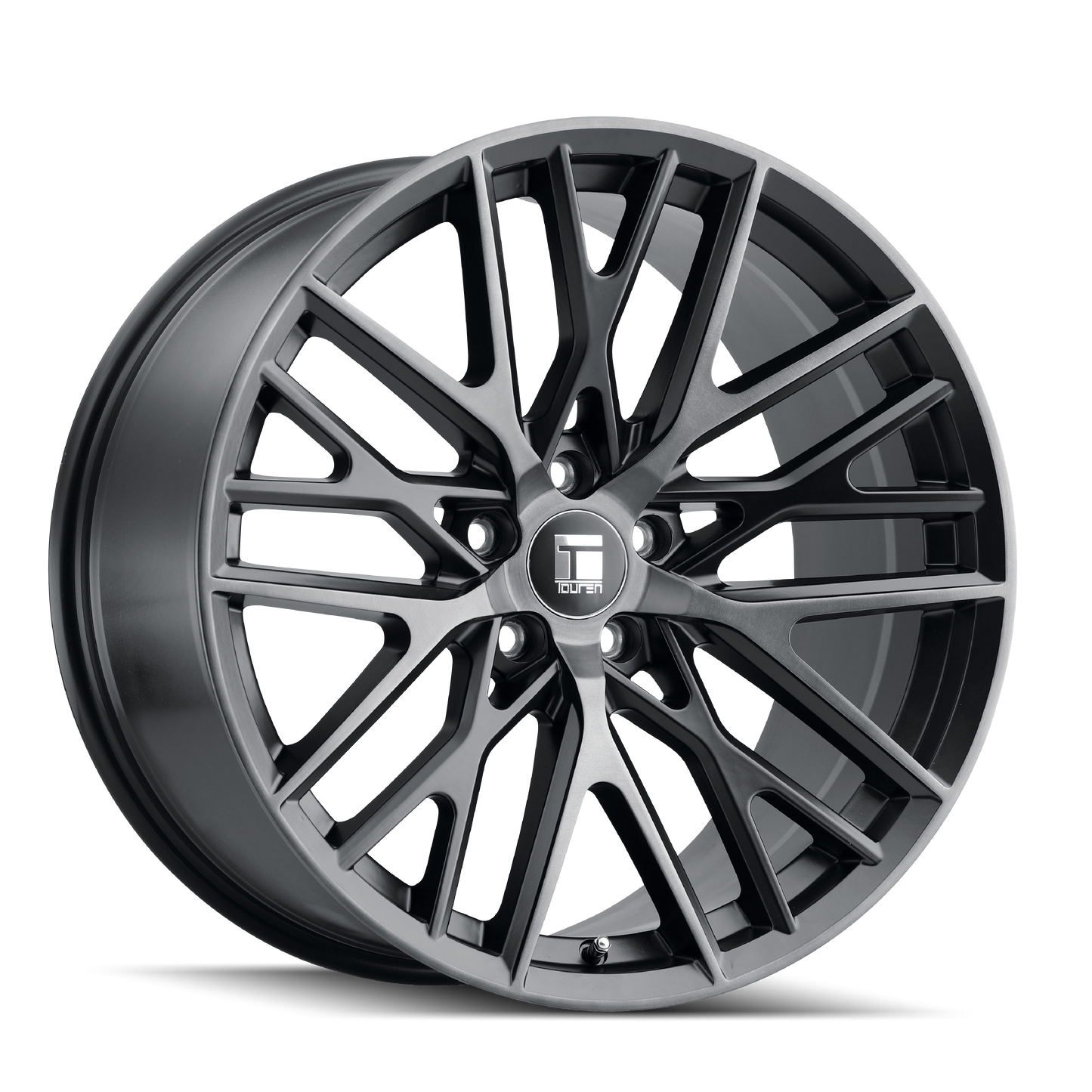 TOUREN TR91 MATTE BLACK BRUSHED WITH DARK