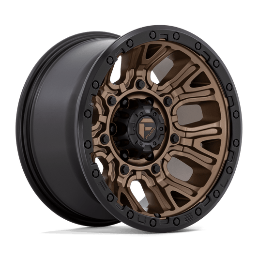 Fuel D826 TRACTION MATTE BRONZE WITH BLACK RING