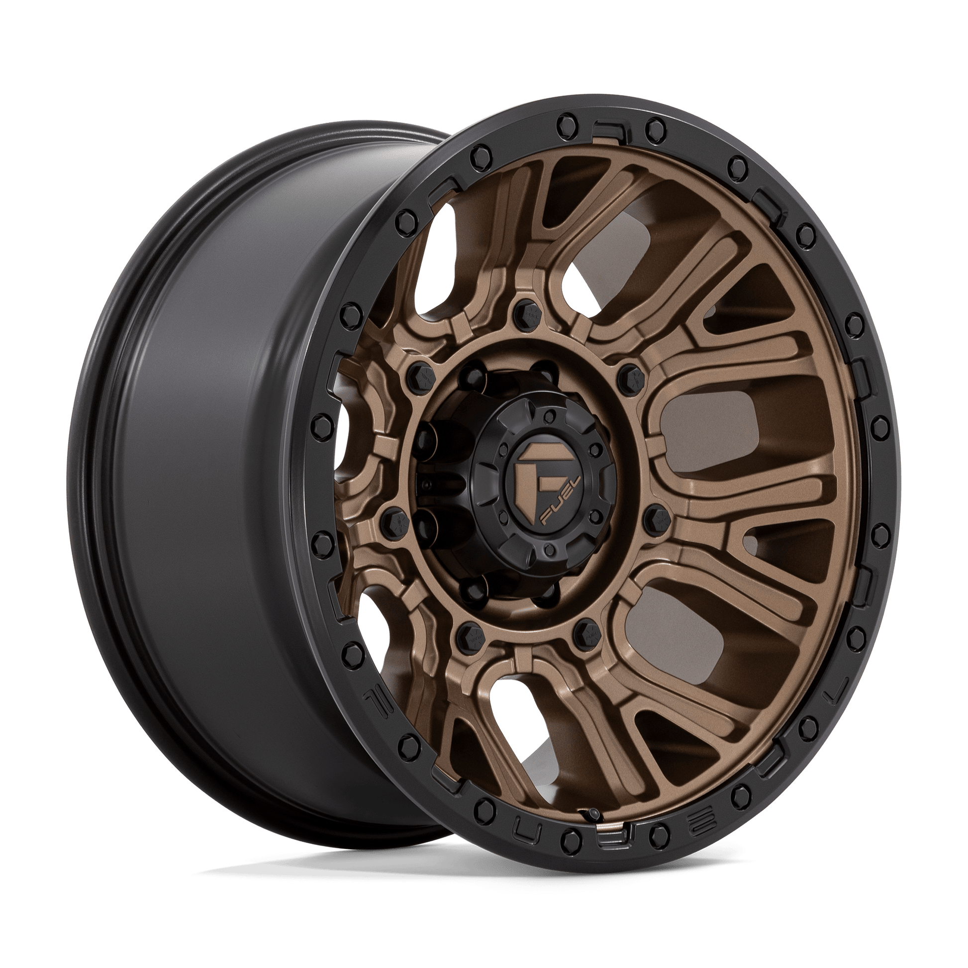 Fuel D826 TRACTION MATTE BRONZE WITH BLACK RING