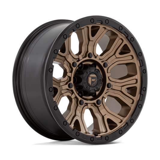 Fuel D826 TRACTION MATTE BRONZE WITH BLACK RING