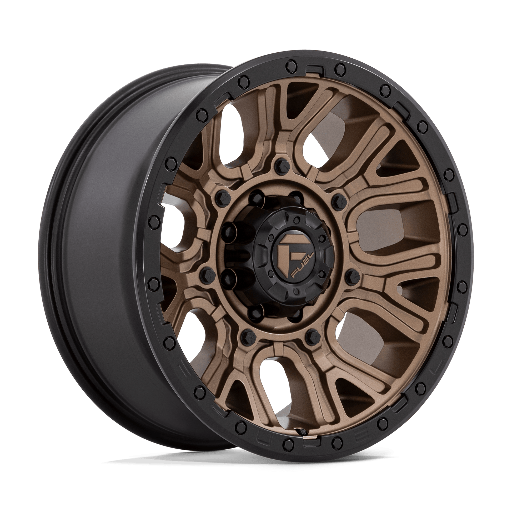 Fuel D826 TRACTION MATTE BRONZE WITH BLACK RING