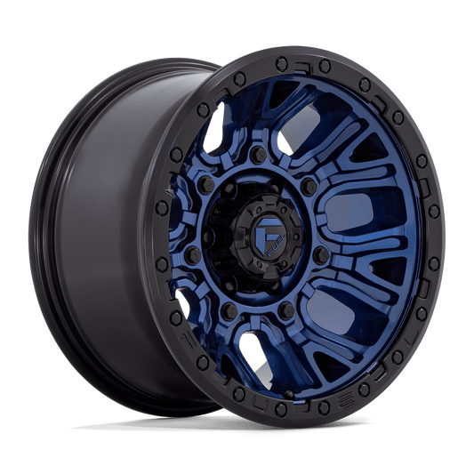 Fuel D827 TRACTION DARK BLUE WITH BLACK RING