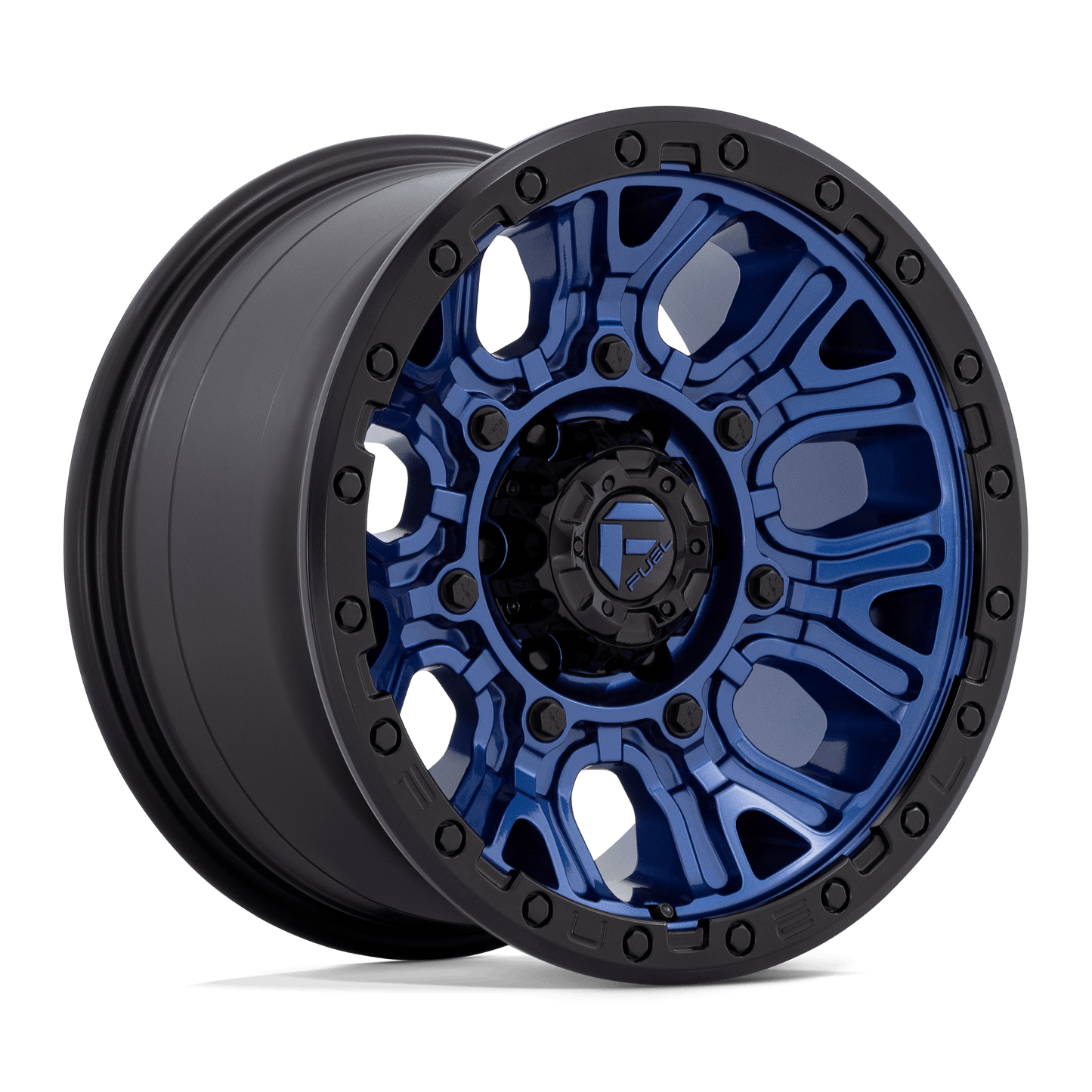 Fuel D827 TRACTION DARK BLUE WITH BLACK RING