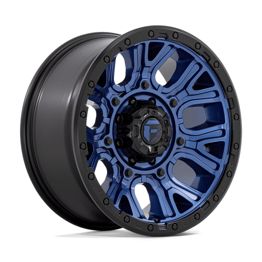 Fuel D827 TRACTION DARK BLUE WITH BLACK RING