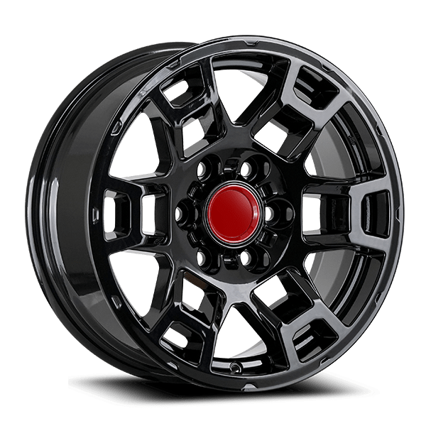 OE REPLICA TRD-5 REPLICA WHEEL GLOSS BLACK