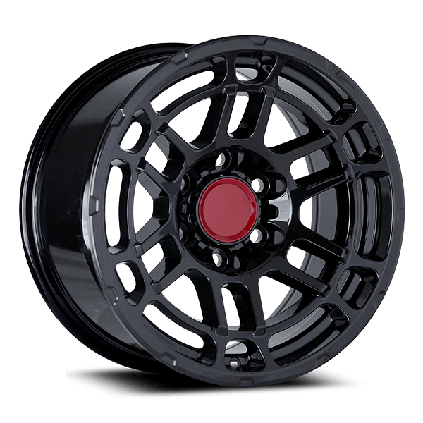 OE REPLICA TRD-6 REPLICA WHEEL GLOSS BLACK