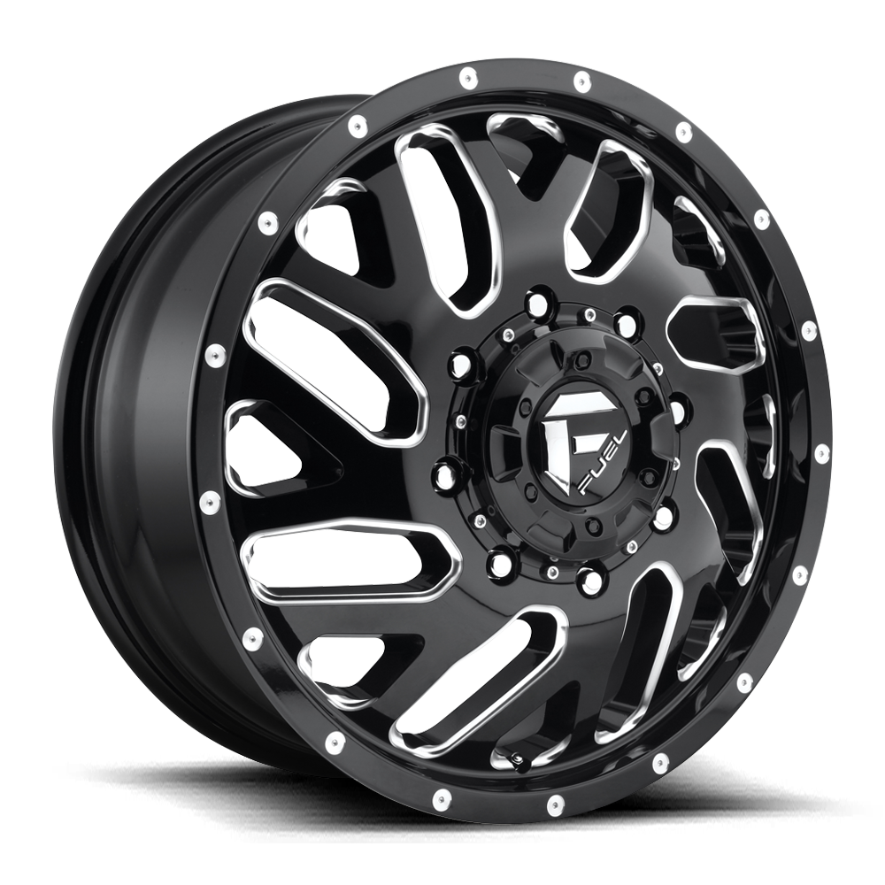 Fuel D581 TRITON GLOSS BLACK MILLED