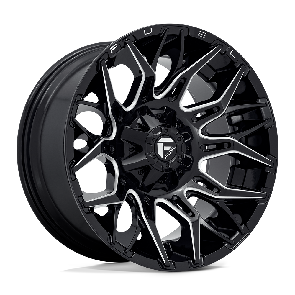 Fuel D769 TWITCH GLOSSY BLACK MILLED