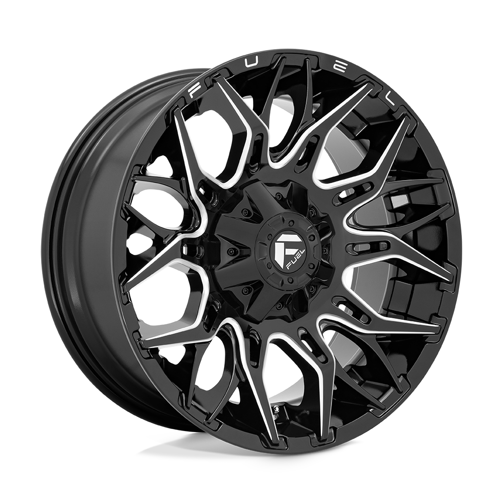 Fuel D769 TWITCH GLOSSY BLACK MILLED