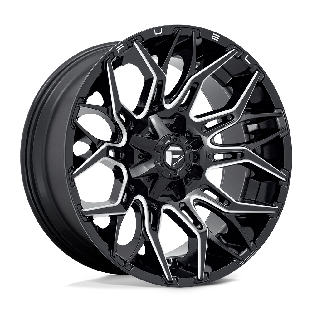Fuel D769 TWITCH GLOSSY BLACK MILLED