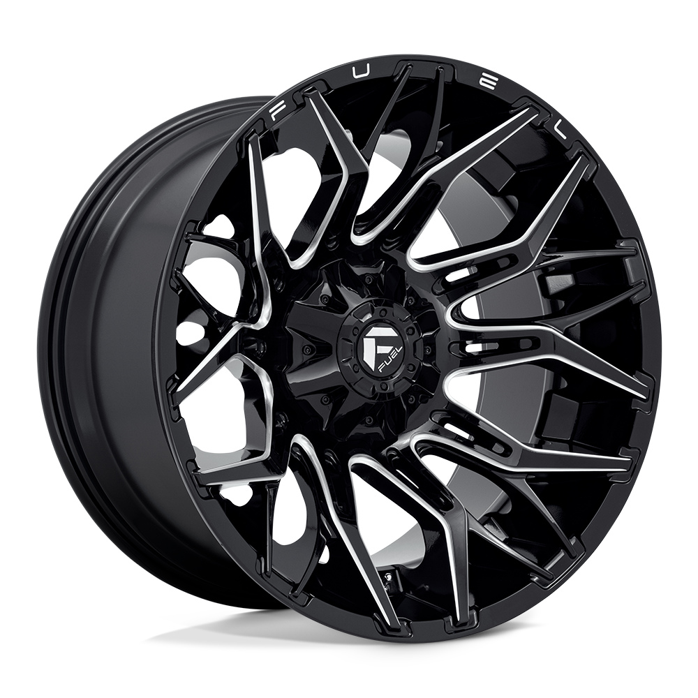 Fuel D769 TWITCH GLOSSY BLACK MILLED