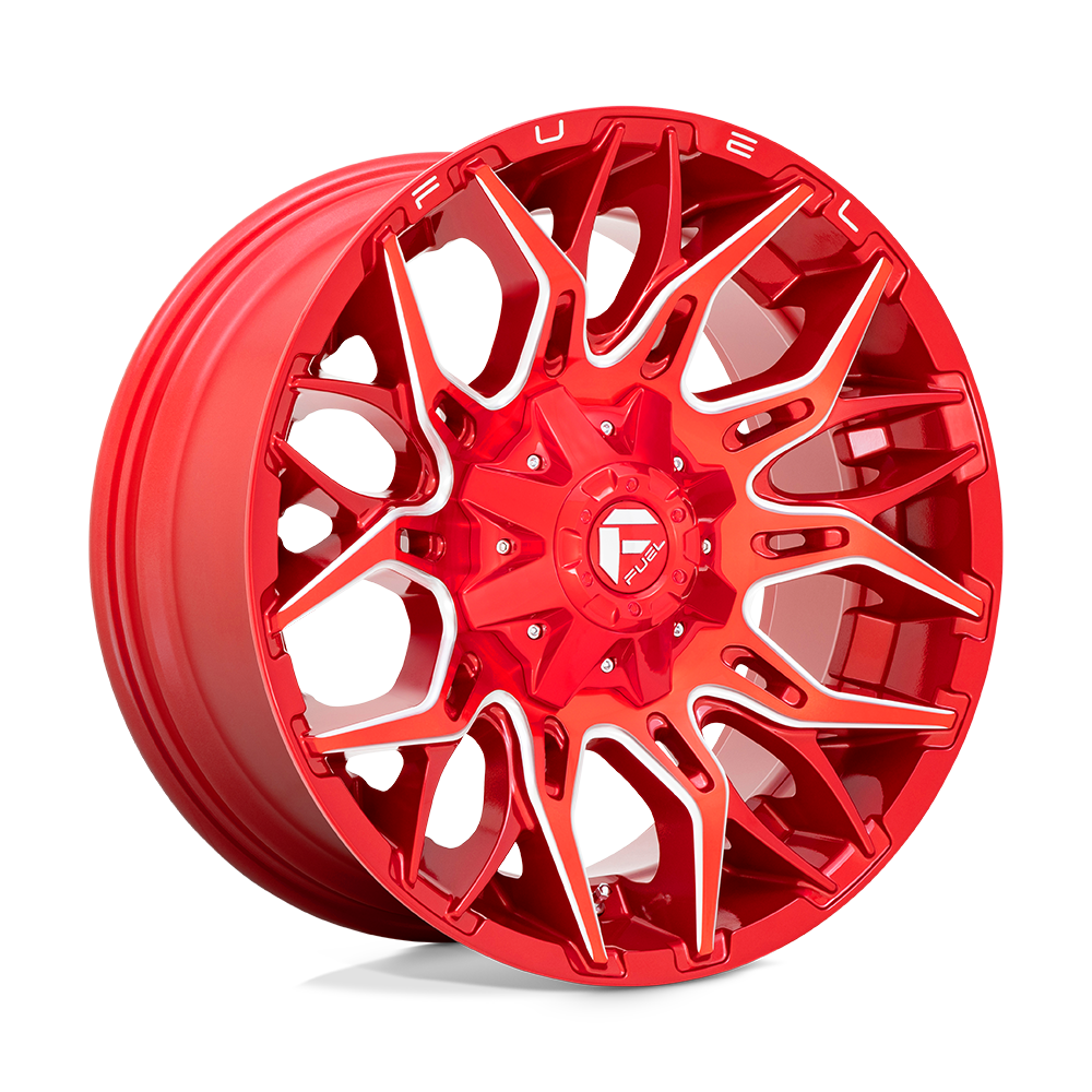 Fuel D771 TWITCH CANDY RED MILLED