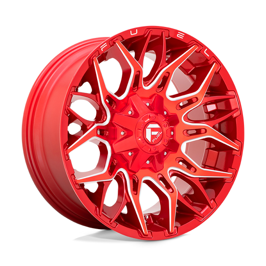Fuel D771 TWITCH CANDY RED MILLED