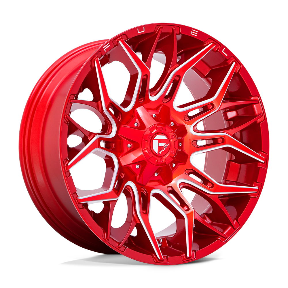 Fuel D771 TWITCH CANDY RED MILLED