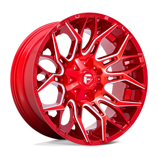 Fuel D771 TWITCH CANDY RED MILLED