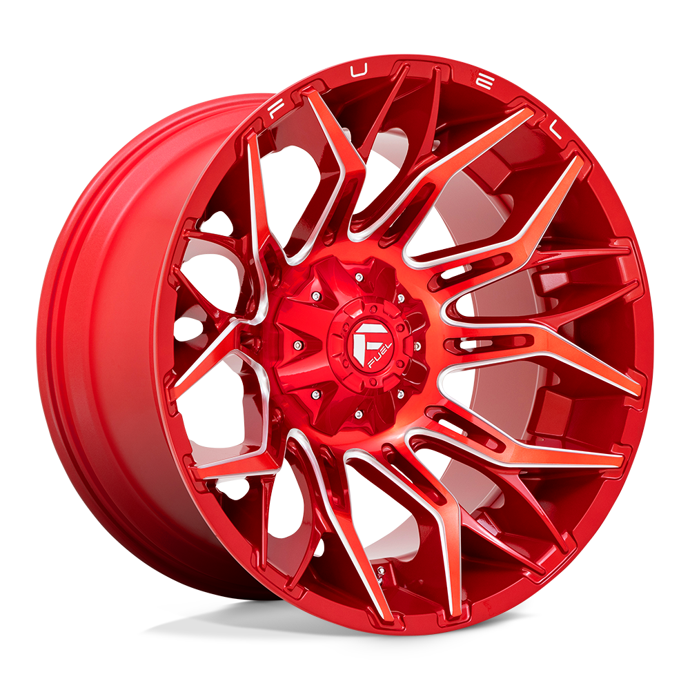 Fuel D771 TWITCH CANDY RED MILLED