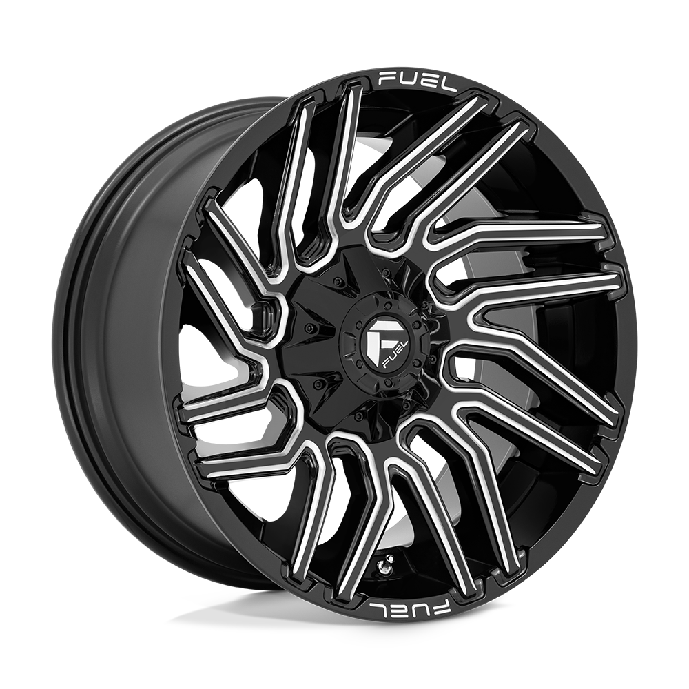 Fuel D773 TYPHOON GLOSS BLACK MILLED
