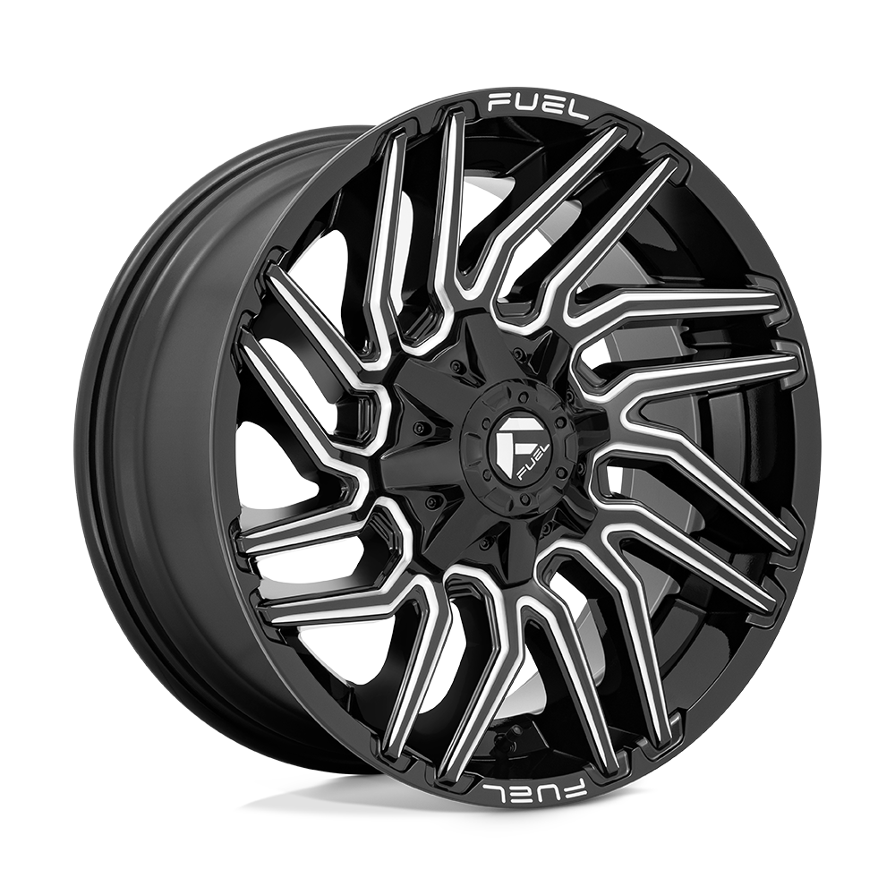 Fuel D773 TYPHOON GLOSS BLACK MILLED