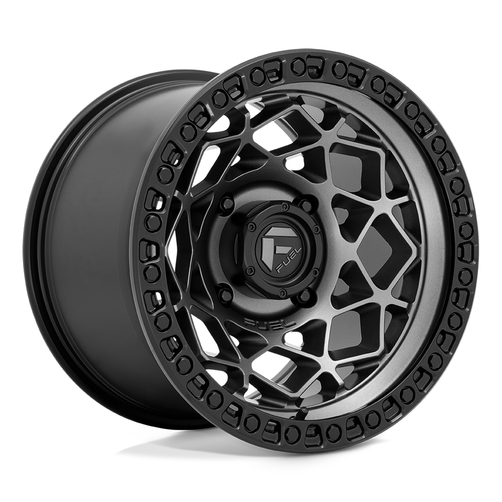 Fuel UTV D784 UNIT UTV GUNMETAL WITH MATTE BLACK RING